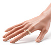 Glass Pearl Beads Finger Rings X1-RJEW-TA00005-3