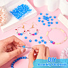 100Pcs 5 Styles Transparent Acrylic Beads OACR-TA0003-48B-5