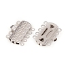 304 Stainless Steel Box Clasps STAS-G229-01P-3