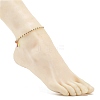 5Pcs Macrame Cotton Braided Cord Anklets Set AJEW-AN00486-01-3