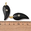 Natural Obsidian Pendants GG-CBA51ED-02G-07-2
