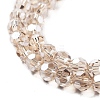 Electroplate Transparent Glass Beads Strands LS-EGLA-A035-T6mm-A22-3