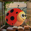 DIY Ladybug Diamond Painting Kit PW-WG3C050-01-3