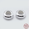 925 Sterling Silver Spacer Beads STER-L063-10C-S-1