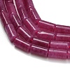 Dyed Natural Malaysia Jade Beads Strands G-C285-B01-01G-3
