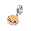 304 Stainless Steel Enamel European Dangle Charms STAS-D153-05A-P-2
