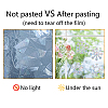 Waterproof PVC Colored Laser Stained Window Film Adhesive Stickers DIY-WH0256-094-8