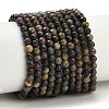 Natural Atlantisite Stichtite Beads Strands GG-CBA3921-A01-4mm-2