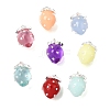 Transparent Resin Pendants RE-CBA7395-01S-1
