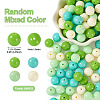 Opaque Acrylic Beads OACR-TAC0014-06D-4