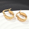 304 Stainless Steel Thick Hoop Earrings EJEW-E158-21G-1