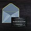 Rectangle 201 Stainless Steel Custom Thermal Transfer Wallet Card DIY-WH0252-028-6