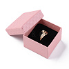 Square Cardboard Ring Boxes LS-CBOX-S020-02-5