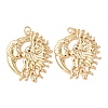 Brass Pendants KK-D019-18G-1
