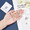 2Pcs 2 Style Men's Dragon Suit Collar Brooches JEWB-GF0001-22P-3
