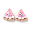 Resin Decoden Cabochons X-CRES-P020-03F-01-2