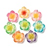 Transparen Resin Pendants RESI-A046-05D-1