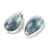Natural Fluorite Pendants G-H007-08F-2