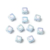 10Pcs Opaque Acrylic Enamel Beads ACRC-FS0001-02B-3