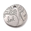 Non-Tarnish 304 Stainless Steel Pendants STAS-B024-57P-1
