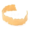 304 Stainless Steel Open Cuff Bangles for Women LS-BJEW-G711-01A-G-2