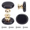 Natural Obsidian Drawer Knobs FIND-WH0056-40P-05-1