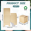 Square Foldable Paper Candy Storage Boxes CON-WH0106-02-2