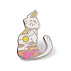 Cartoon Sun Cat Shape Alloy Enamel Pin Brooch JEWB-R268-02E-1