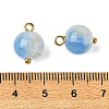 Alloy Glass Pendants GLAA-P080-04G-12-3