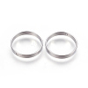 Brass Open Back Bezel Pendants X-KK-F769-27P-2