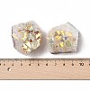 Electroplate Natural Citrine Cluster Display Decorations G-H084-04-3