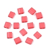 2-Hole Baking Paint Glass Seed Beads SEED-S023-17C-18-1