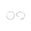 Brass Open Jump Rings KK-G604-08S-26-2