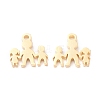 304 Stainless Steel Charms STAS-I151-38G-2