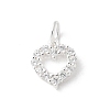S925 Sterling Silver Pendant STER-H115-06S-1