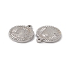 201 Stainless Steel Charms STAS-J401-VC616-3