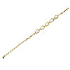 Electroplated Alloy Link Bracelets BJEW-T012-008-RS-3