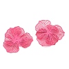 Spray Painted Iron Bead Caps IFIN-Z004-02F-2