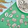 70Pcs 6 Styles Tibetan Style Alloy Pendants FIND-SZ0003-91-4