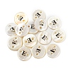 Freshwater Shell Buttons BUTT-Z001-01E-1