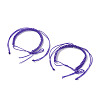 2Pcs Nylon Braided Bracelet Makings BJEW-JB07525-04-1