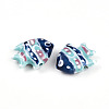 Handmade Porcelain Beads PORC-N009-08F-2