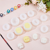 10Pcs 10 Styles Fondant Silicone Molds DIY-FH0010-39-5