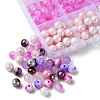 DIY Round Acrylic Beads Bracelets Jewelry Making Kits DIY-FS0007-40-3