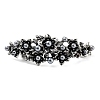 Flower Alloy Rhinestone Hair Barrettes LS-PHAR-S604-01AS-01-1