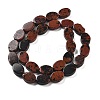 Natural Mahogany Obsidian Beads Strands G-P559-B16-01-4