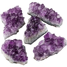 Natural Amethyst Irregular Raw Druzy Display Decorations PW-WG85295-01