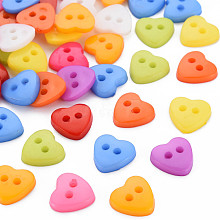 2-Hole Resin Buttons BUTT-N018-011