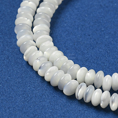 Natural Trochus Shell Beads Strands SSHEL-H072-11-1