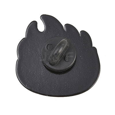 Flaming Animal Alloy Enamel Pins JEWB-G046-05D-1